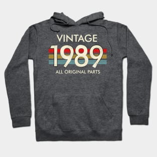 Vintage 1989 All Original Parts Hoodie